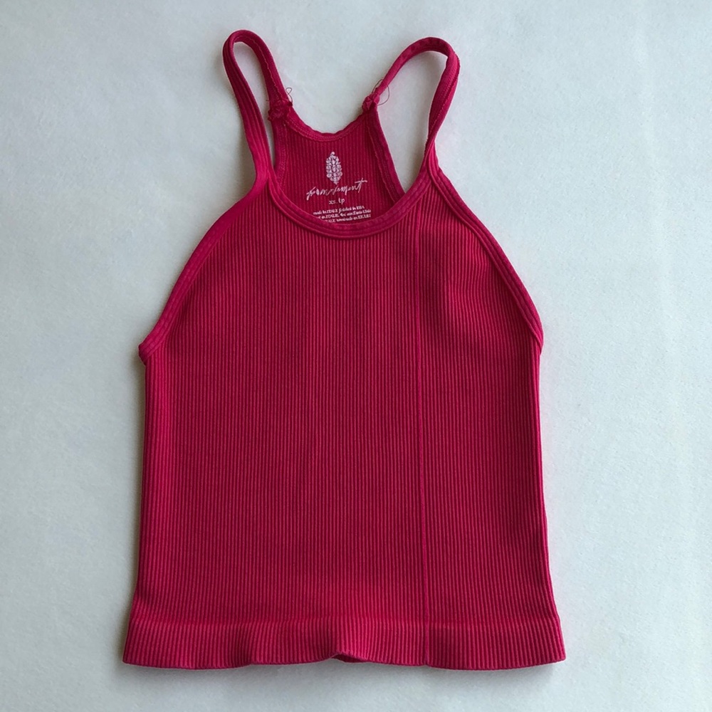 NWOT Free People Happiness Runs Long Crop - Picture 3 of 7